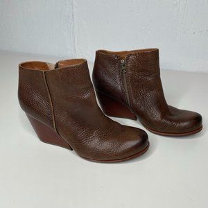 Kork-Ease Brown Ankle Boots